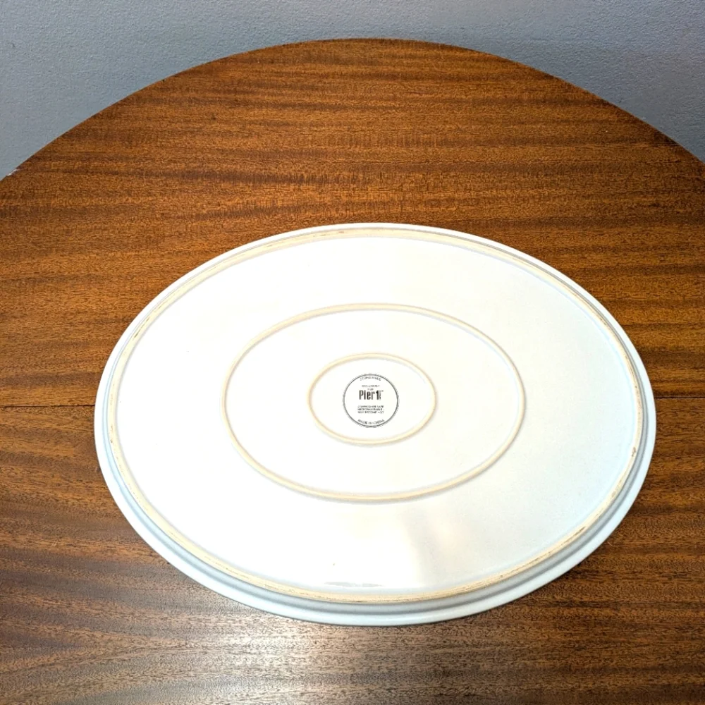 Pier 1 Large Stoneware Serving Platter.